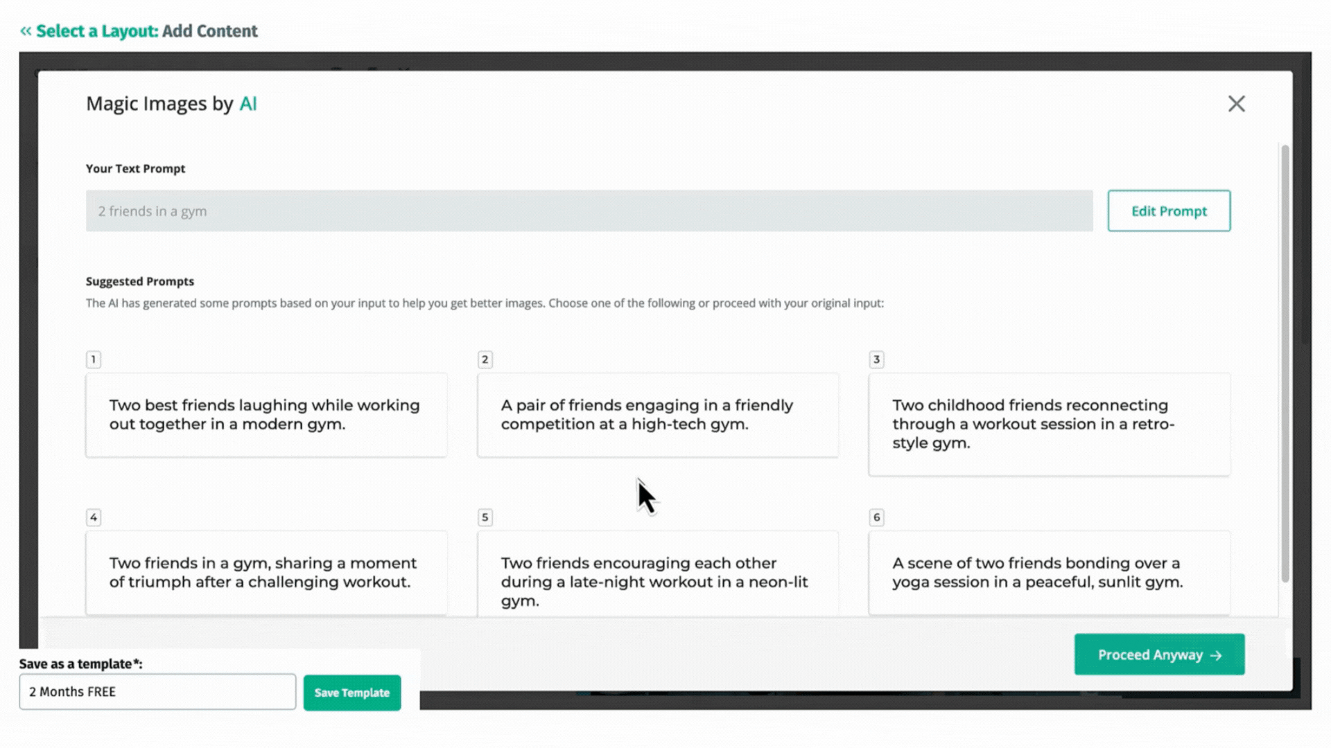 AI Image Generator Preview Gif