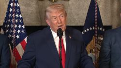 <p>President Trump announces a new type of battleship for the US Navy fleet that he is designating part of the "Trump class" of warships.</p>